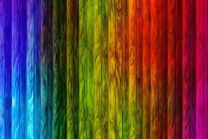 Colorful Wood Background, Rainbow Wood Background, Wood Background, AI Generative photo