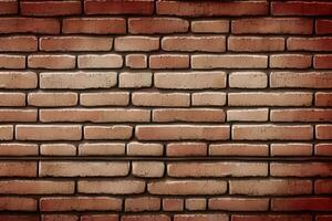 Brick Wall Background, Wall Background, Brick Background, AI Generative photo