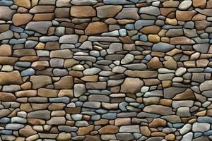 Stone Wall Background, Stone Brick Wall Background, Wall Background, Stone Background, AI Generative photo