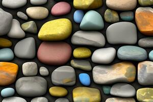 Stone Background, Rock Background, Stone Wallpaper, AI Generative photo