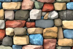 Stone Background, Rock Background, Stone Wallpaper, AI Generative photo