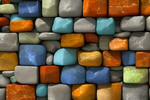 Stone Background, Rock Background, Stone Wallpaper, AI Generative photo