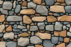 Stone Background, Rock Background, Stone Wallpaper, AI Generative photo