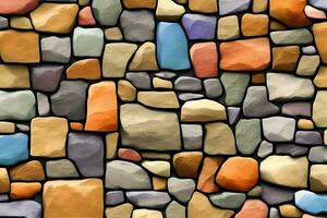 Stone Background, Rock Background, Stone Wallpaper, AI Generative photo