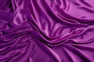 Silk Satin Fabric Background, Silk Satin Fabric Wallpaper, Satin Fabric Background, Ai Generative photo