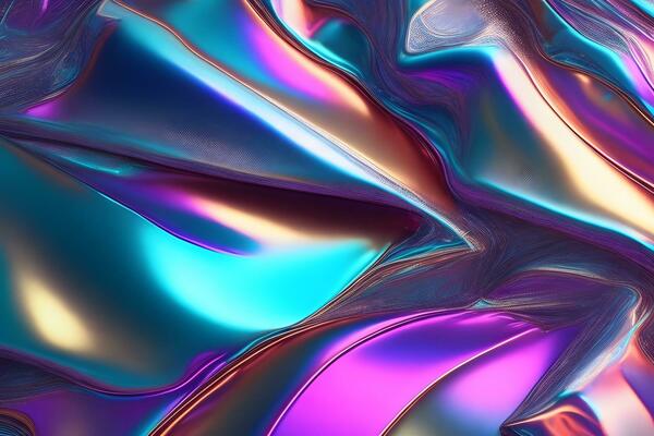 Holographic iridescent foil paper background Stock Illustration by ©bblakkr  #317788458
