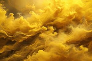 Yellow Smoke Wallpaper, Smoke Background, Smoke Effects Background, Smoke wallpapers, Colorful Smoke Background, Abstract Smoke Wallpapers, AI Generative photo