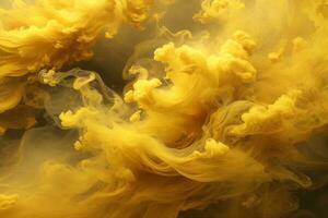 Yellow Smoke Wallpaper, Smoke Background, Smoke Effects Background, Smoke wallpapers, Colorful Smoke Background, Abstract Smoke Wallpapers, AI Generative photo