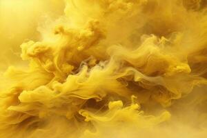 Yellow Smoke Wallpaper, Smoke Background, Smoke Effects Background, Smoke wallpapers, Colorful Smoke Background, Abstract Smoke Wallpapers, AI Generative photo