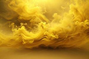 Yellow Smoke Wallpaper, Smoke Background, Smoke Effects Background, Smoke wallpapers, Colorful Smoke Background, Abstract Smoke Wallpapers, AI Generative photo