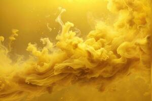 Yellow Smoke Wallpaper, Smoke Background, Smoke Effects Background, Smoke wallpapers, Colorful Smoke Background, Abstract Smoke Wallpapers, AI Generative photo