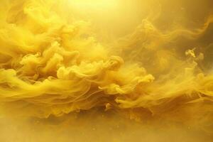 Yellow Smoke Wallpaper, Smoke Background, Smoke Effects Background, Smoke wallpapers, Colorful Smoke Background, Abstract Smoke Wallpapers, AI Generative photo