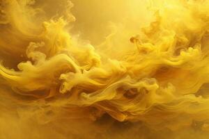 amarillo fumar fondo de pantalla, fumar fondo, fumar efectos fondo, fumar fondos de pantalla, vistoso fumar fondo, resumen fumar fondos de pantalla, ai generativo foto