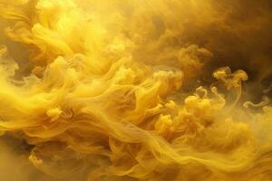 Yellow Smoke Wallpaper, Smoke Background, Smoke Effects Background, Smoke wallpapers, Colorful Smoke Background, Abstract Smoke Wallpapers, AI Generative photo