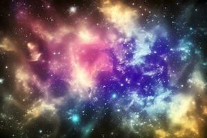 Space Texture Background, Galaxy Texture Background, Space Background, Galaxy Background, Ai Generative photo