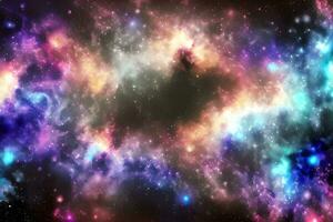 espacio textura fondo, galaxia textura fondo, espacio fondo, galaxia fondo, ai generativo foto