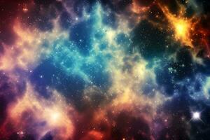 Space Texture Background, Galaxy Texture Background, Space Background, Galaxy Background, Ai Generative photo