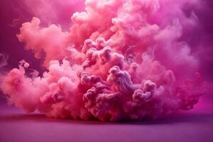 Pink Smoke Bomb Wallpaper, Smoke Bomb Background, Pink Smoke Bomb Effects Background, Smoke wallpapers, Colorful Smoke Background, Abstract Smoke Wallpapers, AI Generative photo