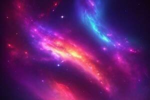 Galaxy Space Texture Background, Space Texture Background, Colorful Space Background, Galaxy Background, Ai Generative photo