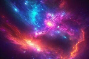 Galaxy Space Texture Background, Space Texture Background, Colorful Space Background, Galaxy Background, Ai Generative photo