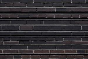 Black Brick Wall Background, Dark Wall Background, Brick Wall Background, Wall Background, Brick Background, Brick Wall Texture Background, Brick Pattern, Brick Wall, AI Generative photo