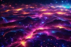 Galaxy Texture Background, Galactic Structure, Space Texture Background, Neon Space Background, Galaxy Background, Ai Generative photo