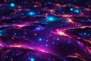 Galaxy Texture Background, Galactic Structure, Space Texture Background, Neon Space Background, Galaxy Background, Ai Generative photo