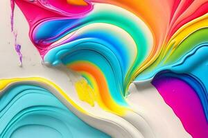 Abstract Liquid Paint Background, Liquid Paint Background, Liquid Paint Wallpaper, Ai Generative photo