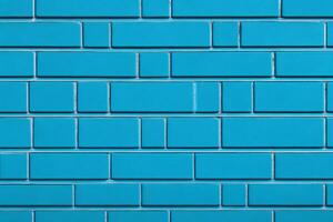 Blue Brick Wall Background, Blue Wall Background, Brick Wall Background, Wall Background, Brick Background, Brick Wall Texture Background, Brick Pattern, AI Generative photo