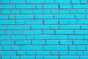 Blue Brick Wall Background, Blue Wall Background, Brick Wall Background, Wall Background, Brick Background, Brick Wall Texture Background, Brick Pattern, AI Generative photo