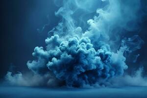 Blue Smoke Wallpaper, Smoke Background, Smoke Effects Background, Smoke wallpapers, Colorful Smoke Background, Abstract Smoke Wallpapers, AI Generative photo