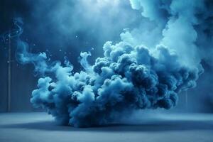 Blue Smoke Wallpaper, Smoke Background, Smoke Effects Background, Smoke wallpapers, Colorful Smoke Background, Abstract Smoke Wallpapers, AI Generative photo