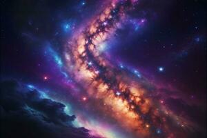 Milky Way Background, Milky Way Wallpaper, Galaxy Background, Space Background, Galaxy Wallpaper, Space Wallpaper, Universe Wallpaper, Ai Generative photo