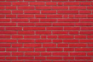 Red Brick Wall Background, Red Wall Background, Brick Wall Background, Wall Background, Brick Background, Brick Wall Texture Background, AI Generative photo