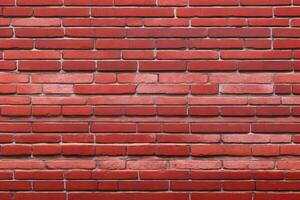 Red Brick Wall Background, Red Wall Background, Brick Wall Background, Wall Background, Brick Background, Brick Wall Texture Background, AI Generative photo