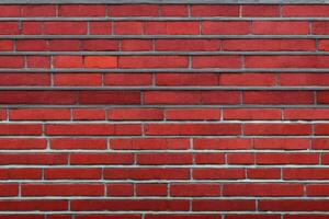 Red Brick Wall Background, Red Wall Background, Brick Wall Background, Wall Background, Brick Background, Brick Wall Texture Background, AI Generative photo