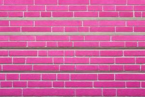 rosado ladrillo pared fondo, rosado pared fondo, ladrillo pared fondo, pared fondo, ladrillo fondo, ladrillo pared textura fondo, ladrillo patrón, ai generativo foto