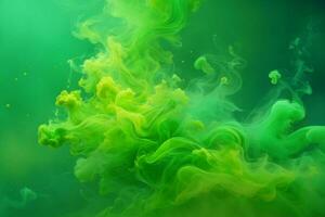 Green Smoke Wallpaper, Smoke Background, Smoke Effects Background, Smoke wallpapers, Colorful Smoke Background, Abstract Smoke Wallpapers, AI Generative photo