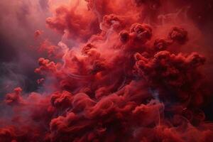 Red Smoke Wallpaper, Smoke Background, Smoke Effects Background, Smoke wallpapers, Colorful Smoke Background, Abstract Smoke Wallpapers, AI Generative photo