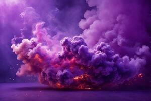 Purple Smoke Wallpaper, Smoke Background, Smoke Effects Background, Smoke wallpapers, Colorful Smoke Background, Abstract Smoke Wallpapers, AI Generative photo