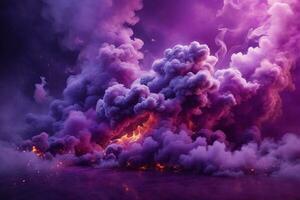 Purple Smoke Wallpaper, Smoke Background, Smoke Effects Background, Smoke wallpapers, Colorful Smoke Background, Abstract Smoke Wallpapers, AI Generative photo