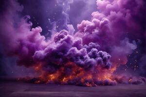 Purple Smoke Wallpaper, Smoke Background, Smoke Effects Background, Smoke wallpapers, Colorful Smoke Background, Abstract Smoke Wallpapers, AI Generative photo