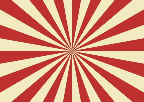 circo antecedentes con retro rayo de sol rayos diseño vector