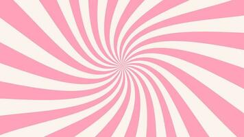 Strawberry ice cream swirl pattern, milk twist vector