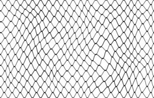 Fish net pattern or fishnet mesh grid background vector