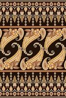 floral pattern Seamless. Background Seamless Pattern Geometric Ethnic pattern design  for background, carpet, wallpaper, clothing, wrapping, Batik, fabric, printing textile illustration. vector