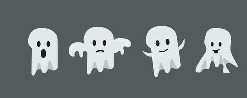 Halloween Cute Ghost vector