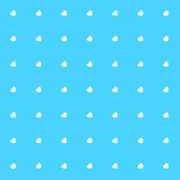 Romantic Blue Seamless Polka Hearts Vector Pattern Background for Valentine Day or Mother's Day. Poster, Flier, Invitation, Wrapping Paper, Greeting Card or Banner.