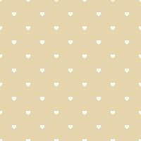 Romantic Gold Seamless Polka Heart Vector Pattern Background for Valentine Day February 14, 8 March, Mother's Day, Marriage, Birth Celebration. Lovely Chic Design.