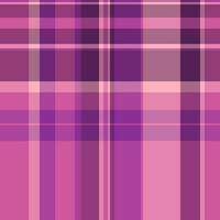 Background textile seamless of tartan fabric pattern with a texture check plaid vector. vector